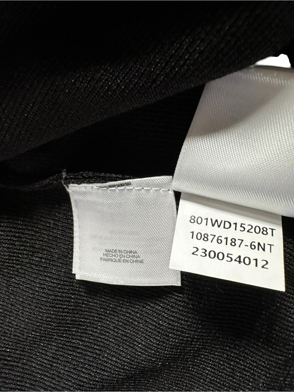 Anne Klein Black Cardigan with White Trim 1X - Picture 12 of 13